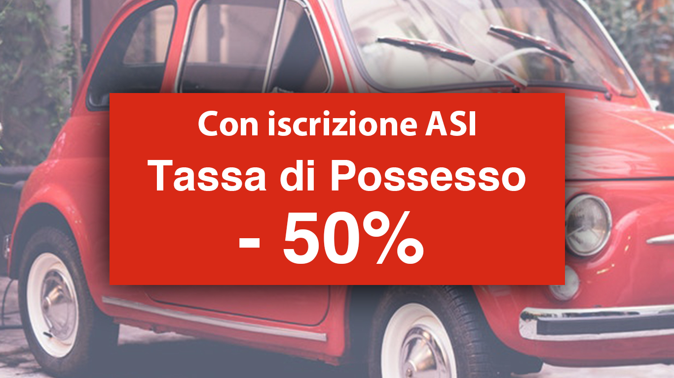 Tassa di Possesso al 50%